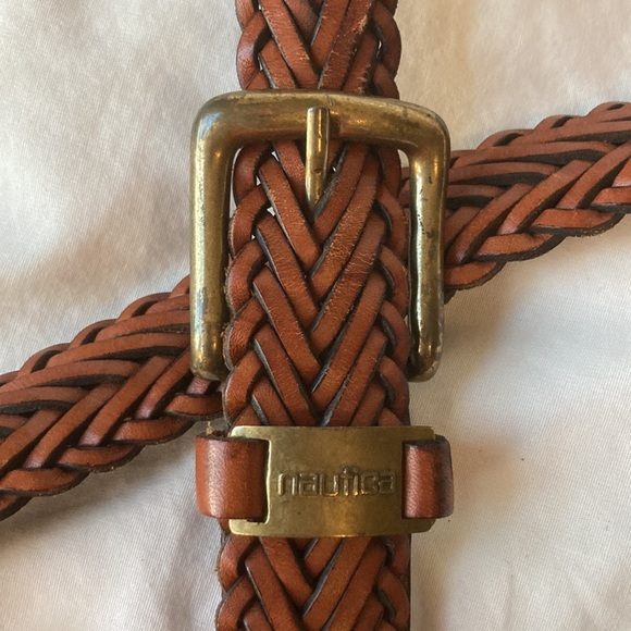 Nautica Accessories Nautica Belt Braided Leather Size 38 Poshmark